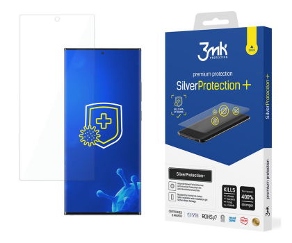 Szkło i folia ochronna 3mk SilverProtection+ do Samsung Galaxy S22 Ultra